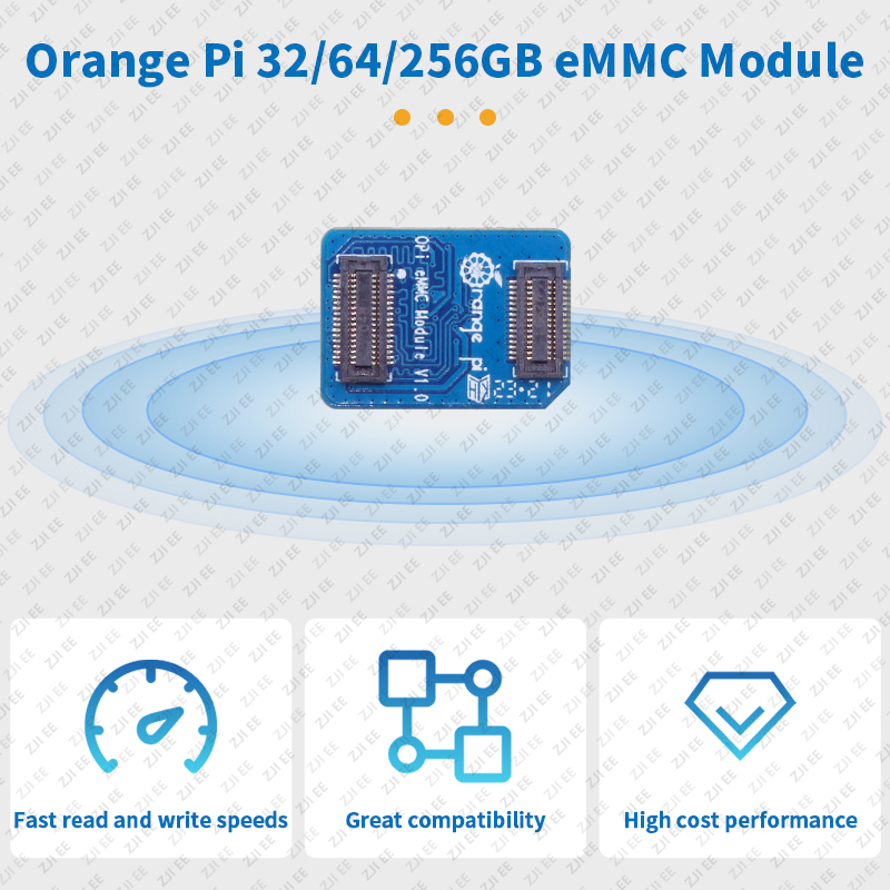 Orange Pi EMMC Module 32GB 64G - Orange Pi 5 Plus 32Gb recension och pris