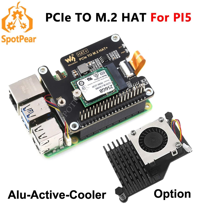 Raspberry Pi5 PCIe to M.2 NVMe - Raspberry Pi 5 8Gb recension och pris
