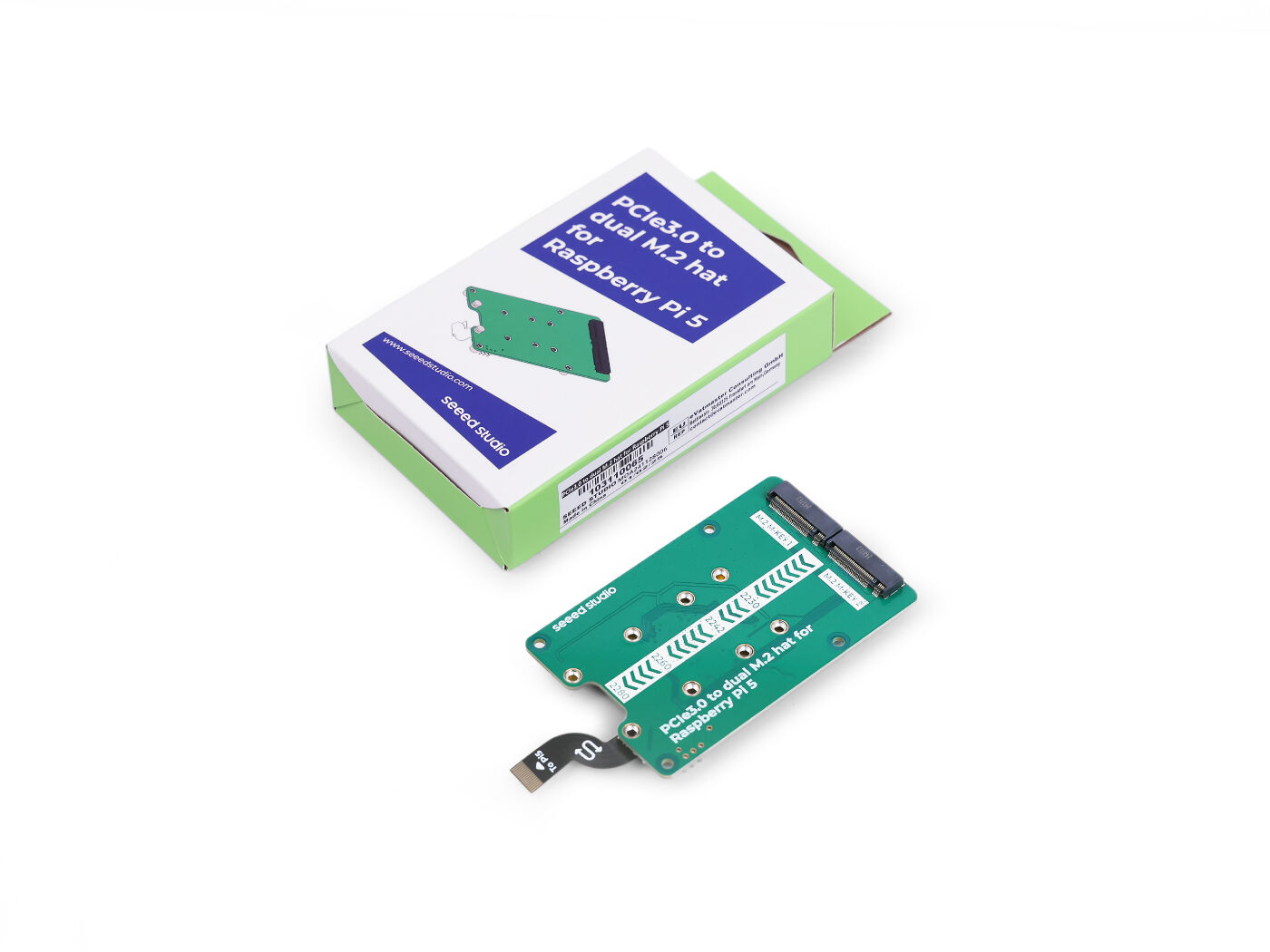 PCIe3.0 Switch to dual M.2 hat - Turing Pi 2 recension och pris