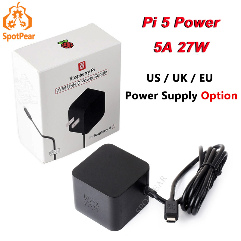 Original Official 5V5A PD Powe - Raspberry Pi 5 8Gb recension och pris