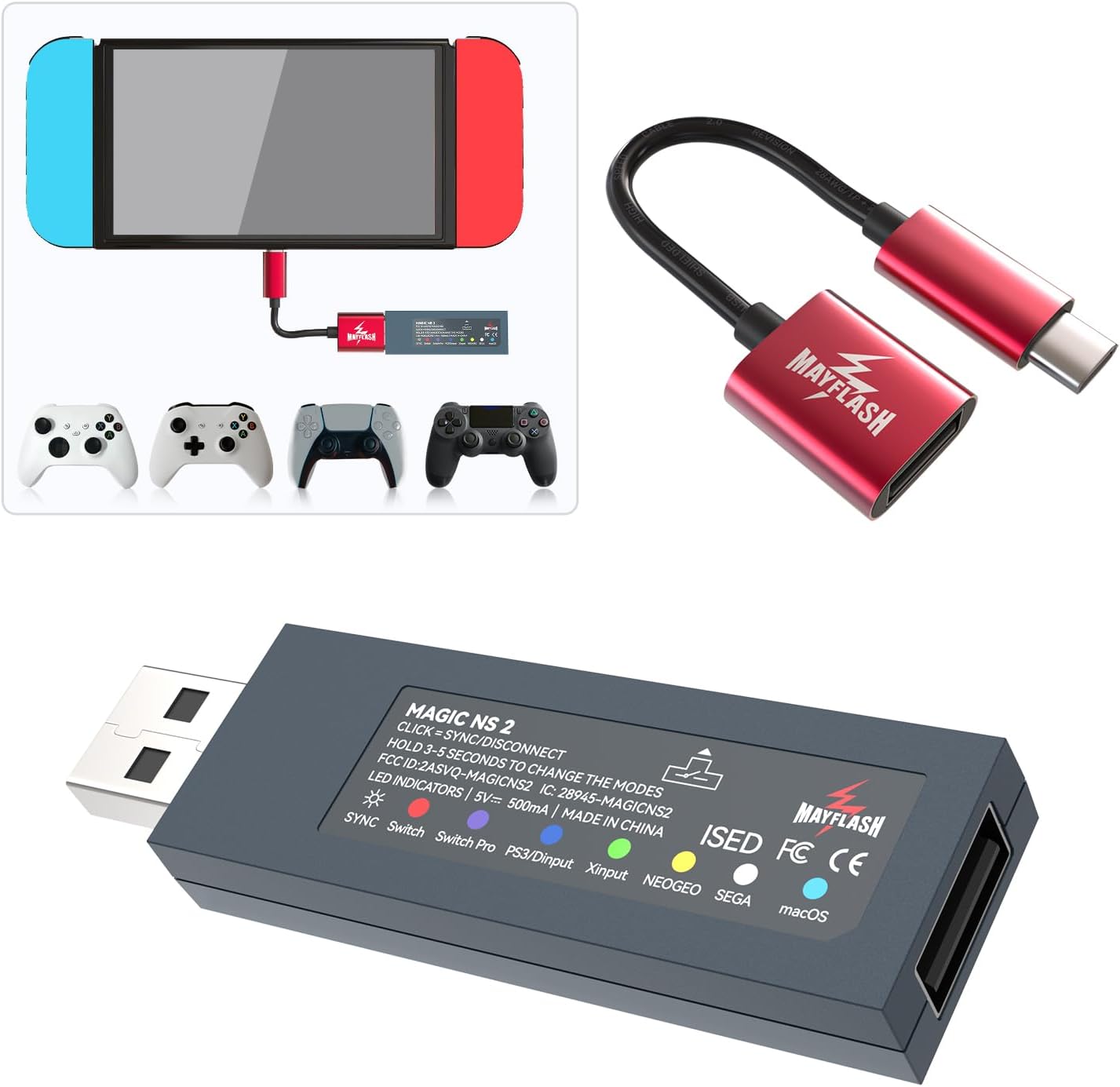 MAYFLASH Magic NS2 Wireless Bl - Turing Pi 2 recension och pris