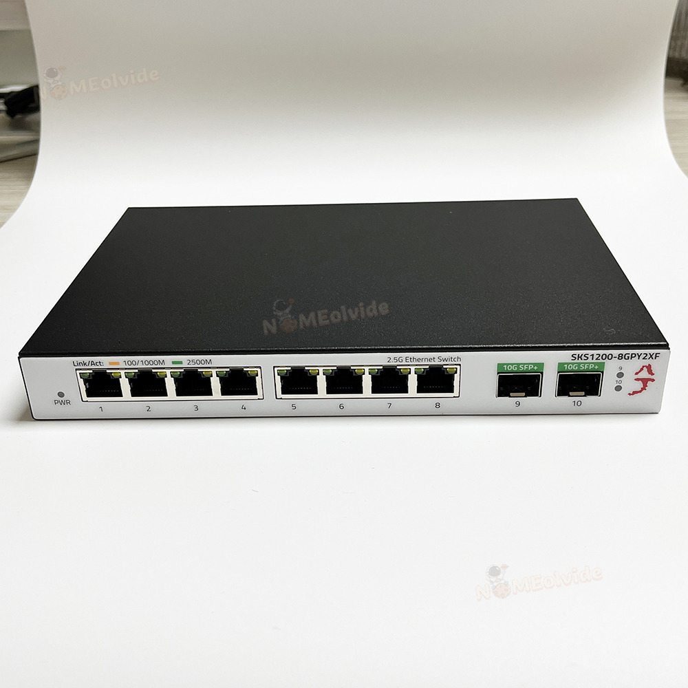 Xikestor SKS1200 Switch Simple - Sfp+ 10G Managed Switch 8 Port recension och pris
